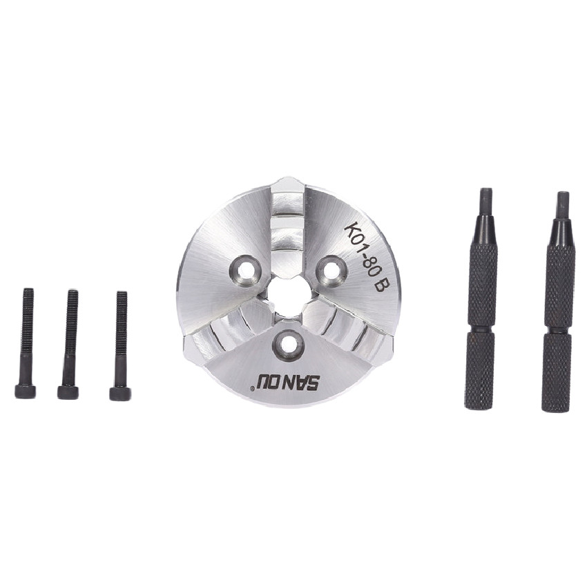 K01-80B K01-80 Mini 3-Jaw Chuck 80mm self-centering Chuck mini Lathe chuck