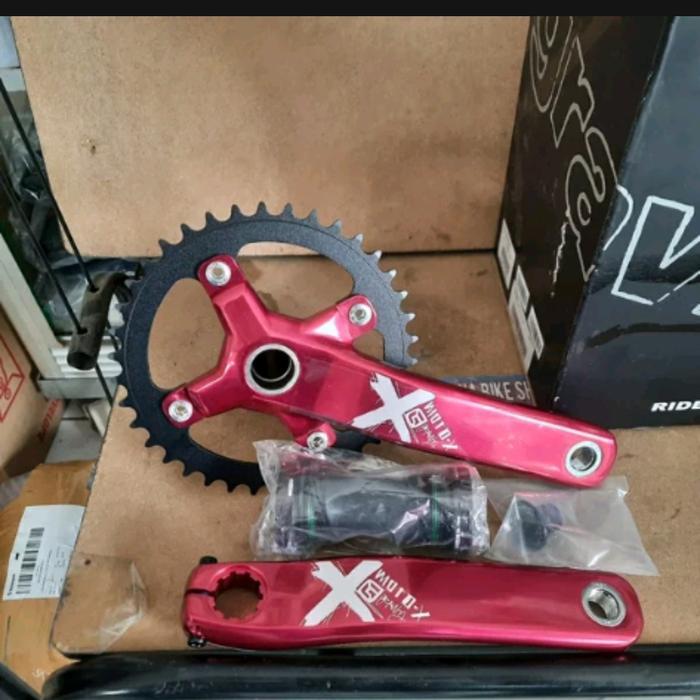 Crank FSA Gravity Moto X Red Include BB FSA - bb73