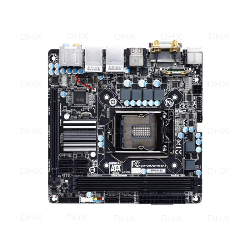 Mini-ITX Z97 LGA 1150 DDR3 Mainboard For GA-Z97N-WIFI Motherboard 16GB HDMI PCI-E3.0 100% Tested