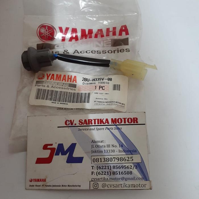 SOCKET LAMPU/CORD ASSY (2BU1) X-RIDE 125 2BU-H339V-00