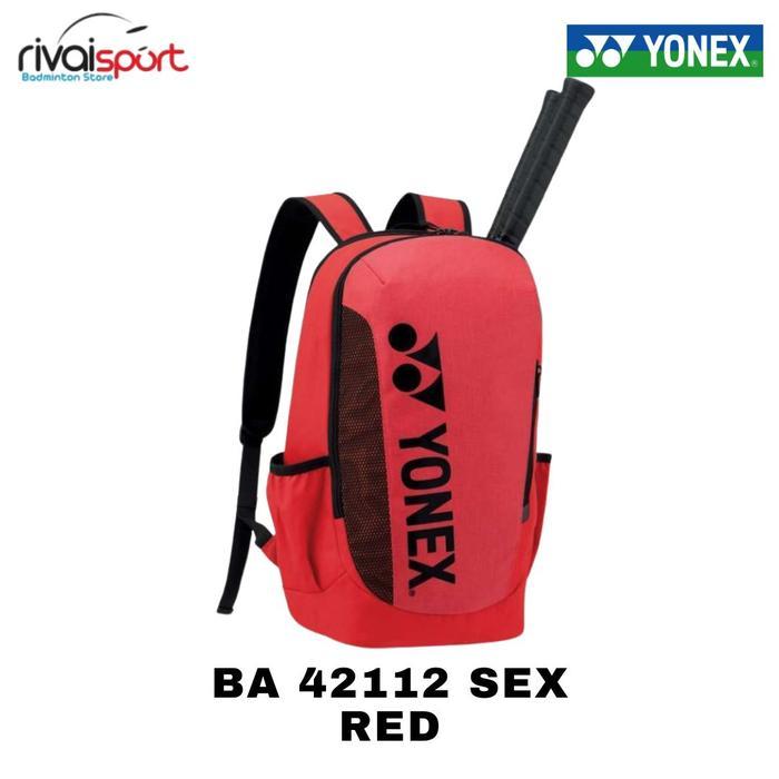 TerbaruBest Seller Clearanse Sale Tas Badminton Yonex Backpack Team Ba 42112Sex / Ba 42112 Sex