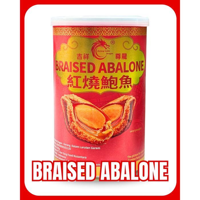 Braised Abalone Premium Noble Dragon Abalone Kaleng Siap Saji Halal BPOM