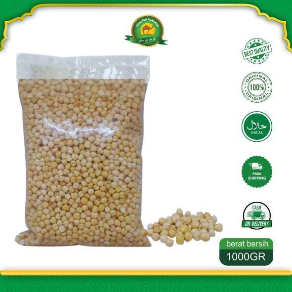 Kacang Arab Jumbo Kacang Arab Matang 1Kg Cemilan Siap Makan Kacang Arab Renyah Gurih
