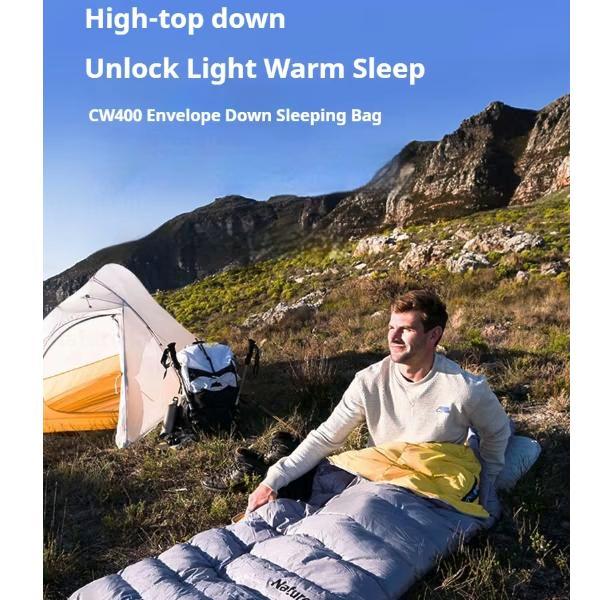 SLEEPING BAG / KANTONG TIDUR / SELIMUT CAMPING NATUREHIKE NH18C400-D