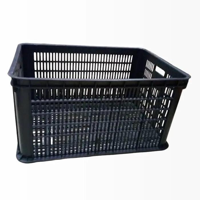 CONTAINER KERANJANG INDUSTRI /KRAT PLASTIK /KERANJANG IKAN HITAM