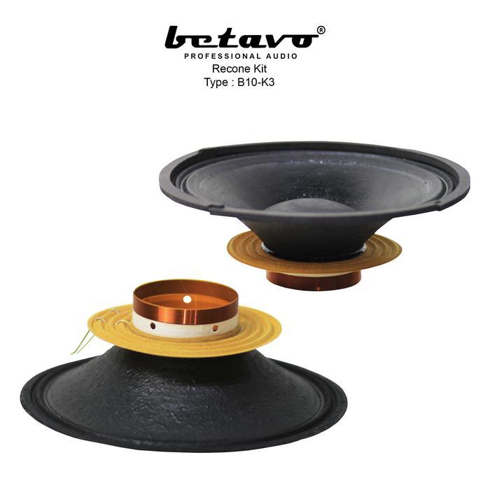 Betavo Recone Kit Speaker Komponen B10 K3