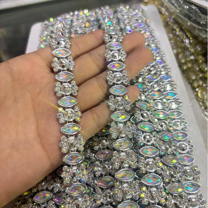 PER ROL PAYET RANGKAI JAHIT MODEL MATA DAUN BARU