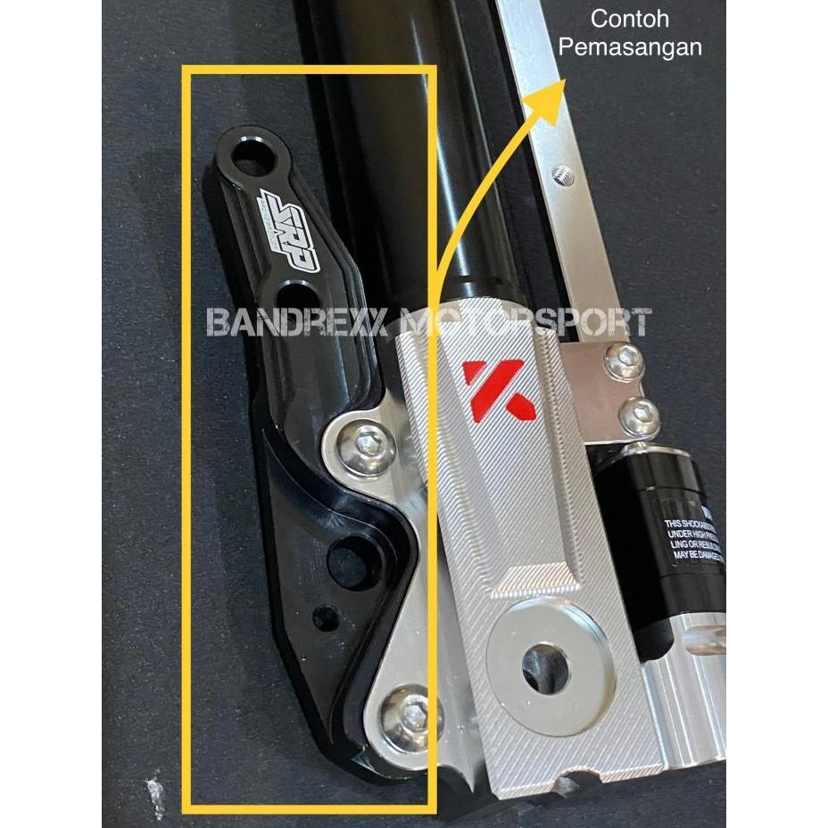 Stok Baru Breket Kaliper RCB R1 4 Piston untuk Shockbreaker SFF-11 Aerox 155