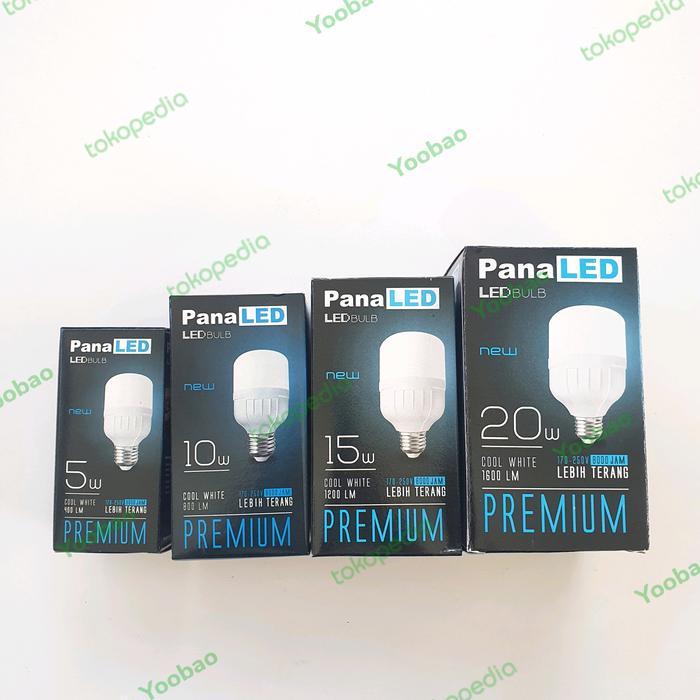 "New" Lampu LED 20W E27 Bohlam 20 Watt PANALED BULB Putih 20Watt w Pana