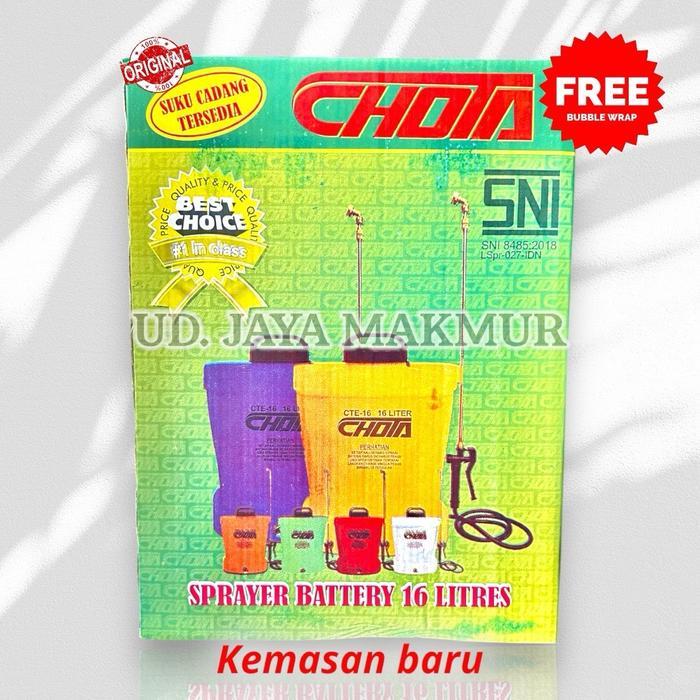 Sprayer elektrik chota 16 liter biru TERMURAH Tangki Semprotan Tanaman