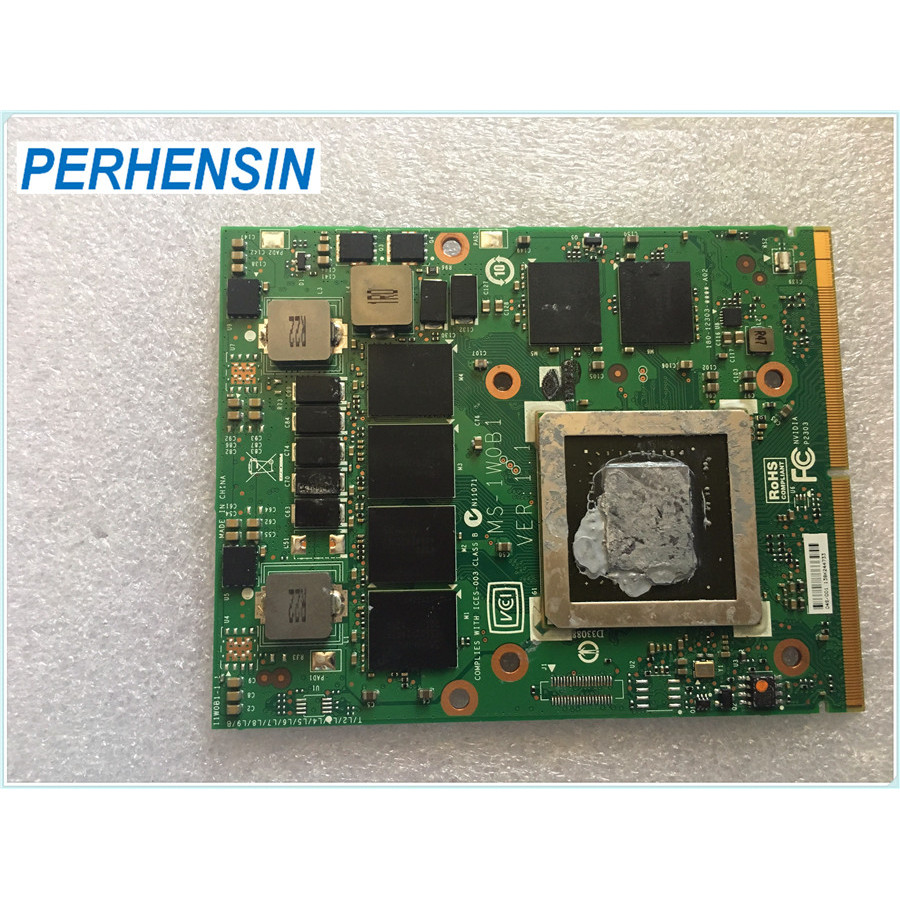 for MSI GT60 GT70 GT780 CR660 GTX 770M GTX770M MS-1W0B1 3G DDR5 VGA graphics Video Card BOARD N14E-G