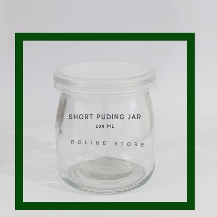 "New" BOTOL KACA PUDING 200ML BOTOL SUSU BOTOL YOGURT