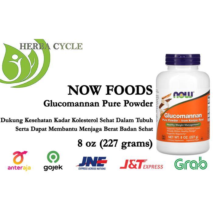 Now Foods Glucomannan Powder 227G Konjac Root Jaga Berat Badan Ori Usa