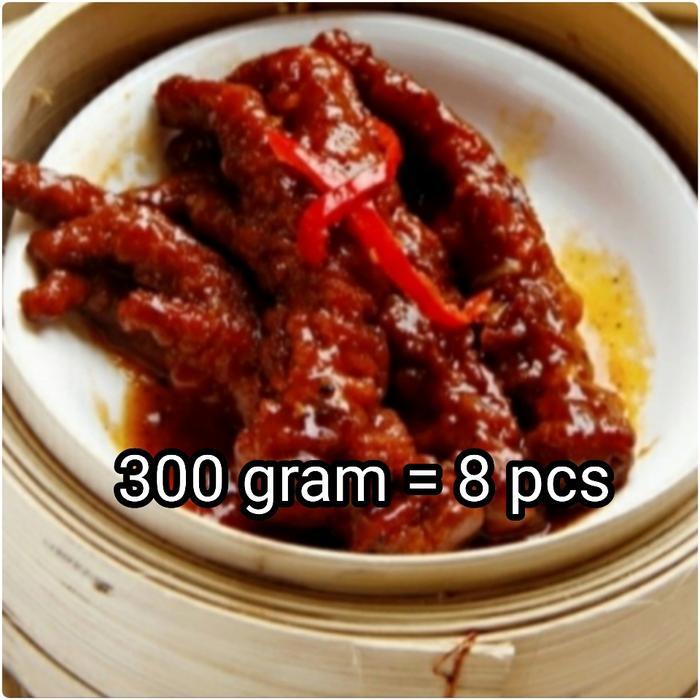 Ceker Ayam Lada Hitam Frozen Dimsum 500 Gram Gratis ongkir