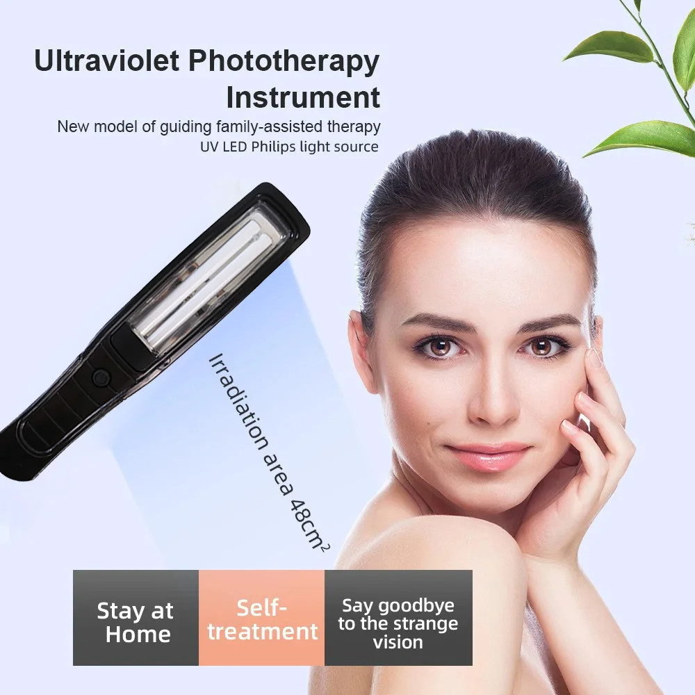 Vitiligo Phototherapy Device 311nm Uvb Lamp Narrowband Uvb Ultraviolet Phototherapy Lamp to Treat