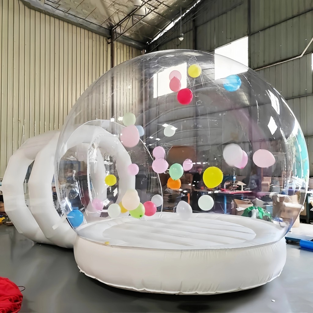 Outdoor birthday party blow up bubble ball house bouncy bubble house Jumping Castle inflatable