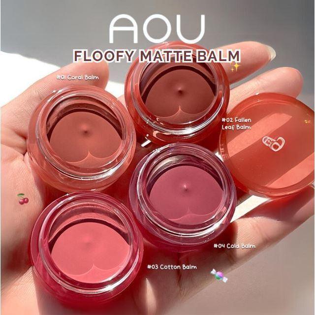 Aou Floofy Matte Balm / Aou Matte Balm / Aou Korean Balm / Aou New Shades / Kim Jiwon Balm/ (Free