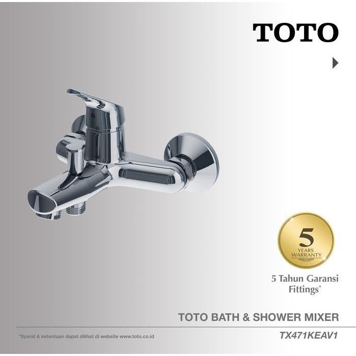 Toto - Toto Shower Mixer Tx471Keav1 Shower Mandi - Kran - Keran Shower