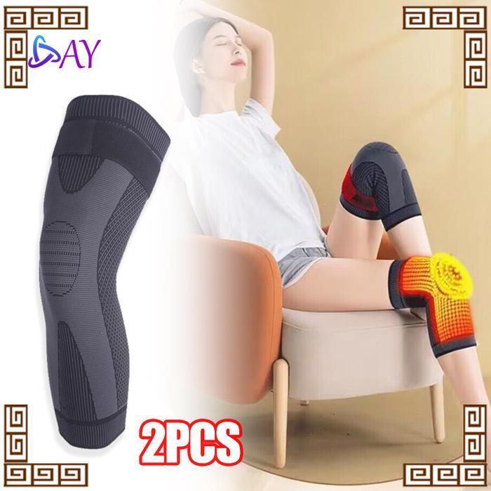 2pcs Knee Pad Leg Sleeve Therapy Lutut Lutut Warmer Knee Support