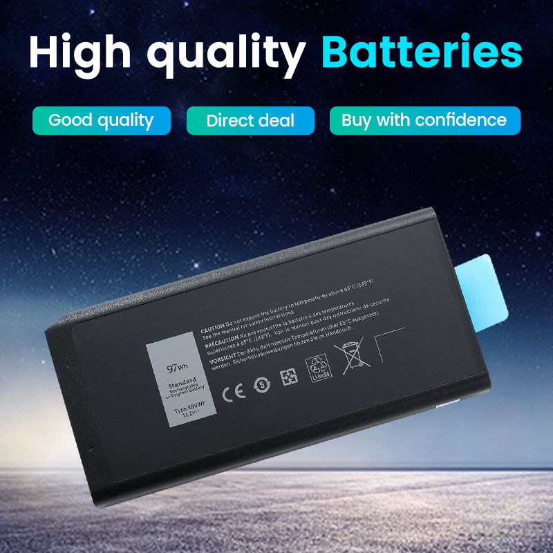 SOMI X8VWF Laptop Battery for Dell Latitude 14 Rugged 5404 5414 E5404 Extreme 7404 7414 E7404 Series