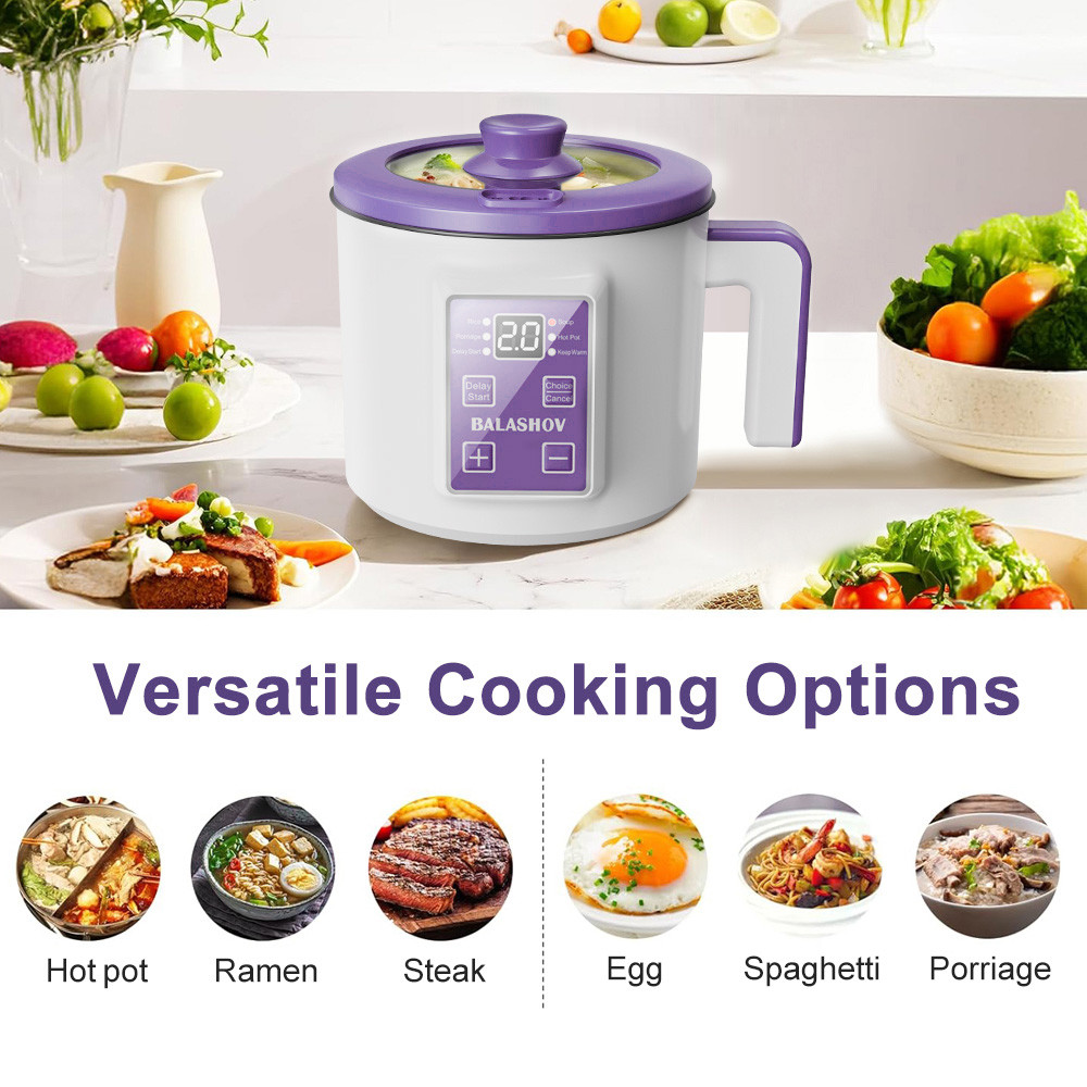 Mini Electric Rice Cooker Double Layer Multi Cooker Non-Stick Smart MultiCooker Electric Cooker