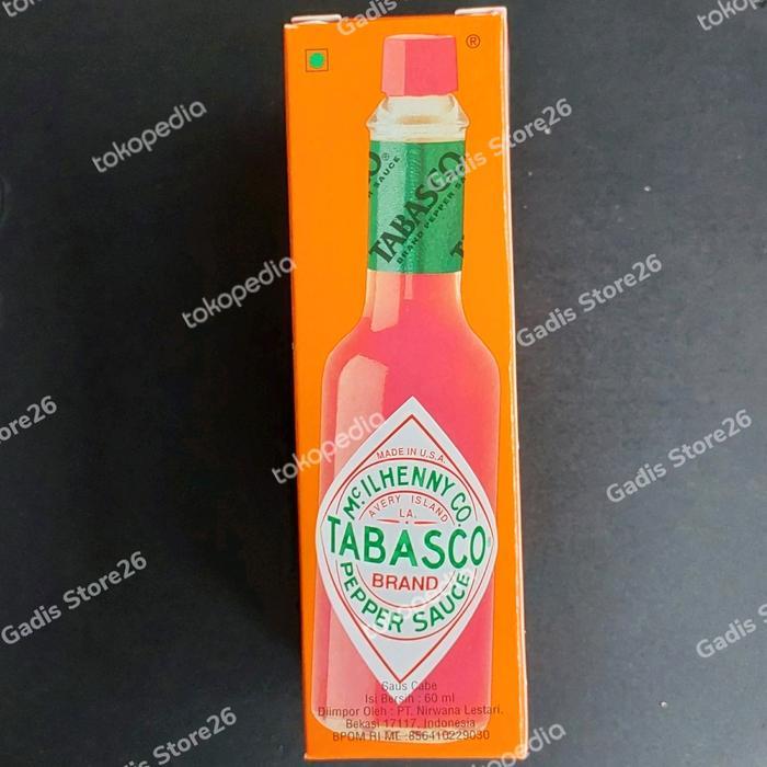 TABASCO PEPPER SAUCE 60 ML
