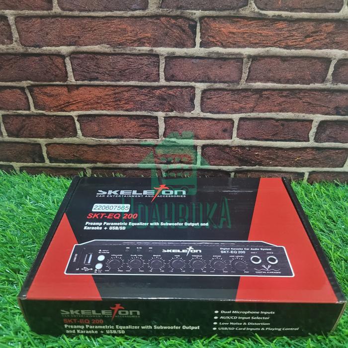 Parametric Car Equalizer - Skeleton - Skt Eq-200