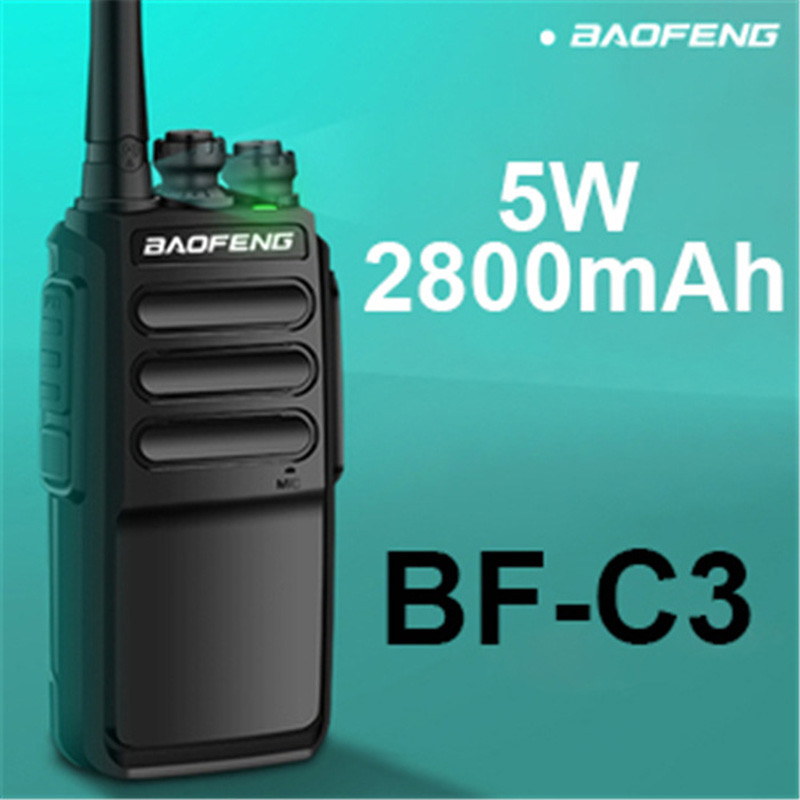Baofeng C3 Walkie Talkie Two Way CB Radio Portable Walkie Talkie Outdoor Sports Camping Hiking Inter