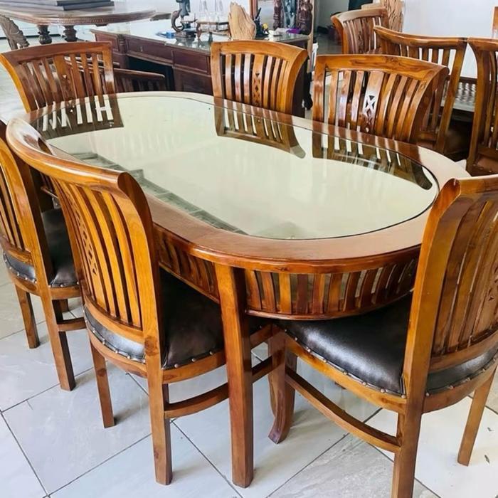 Kursi Meja Makan 6 Kursi Full Kayu Jati Jepara Furniture Jepara
