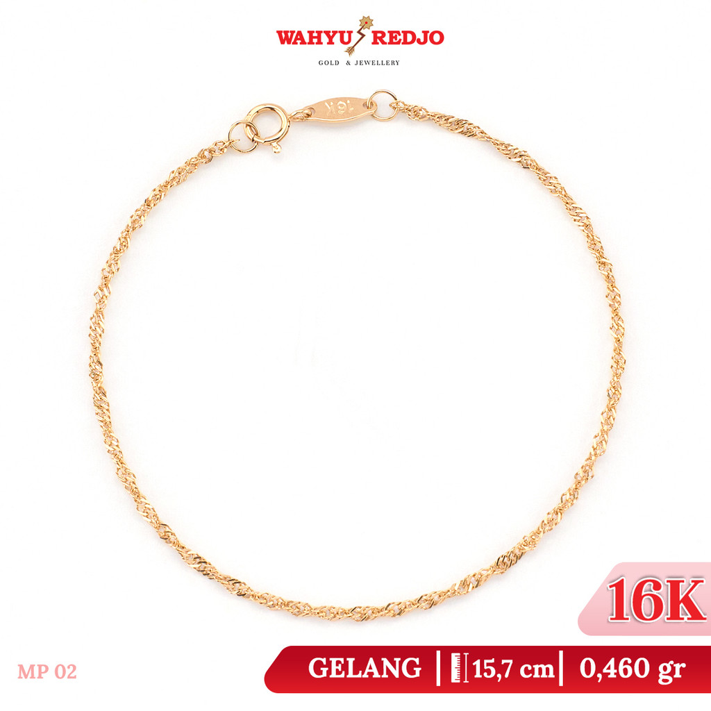 Gelang Emas Kadar 16K Wahyu Redjo GL-16K 29665048