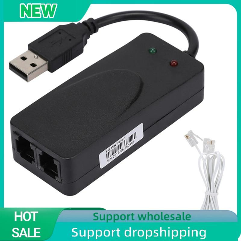 Solid Fax Modem, USB2.0 56K External Modem Driver,Plug And Play USB Modem,Standard And Expanded At