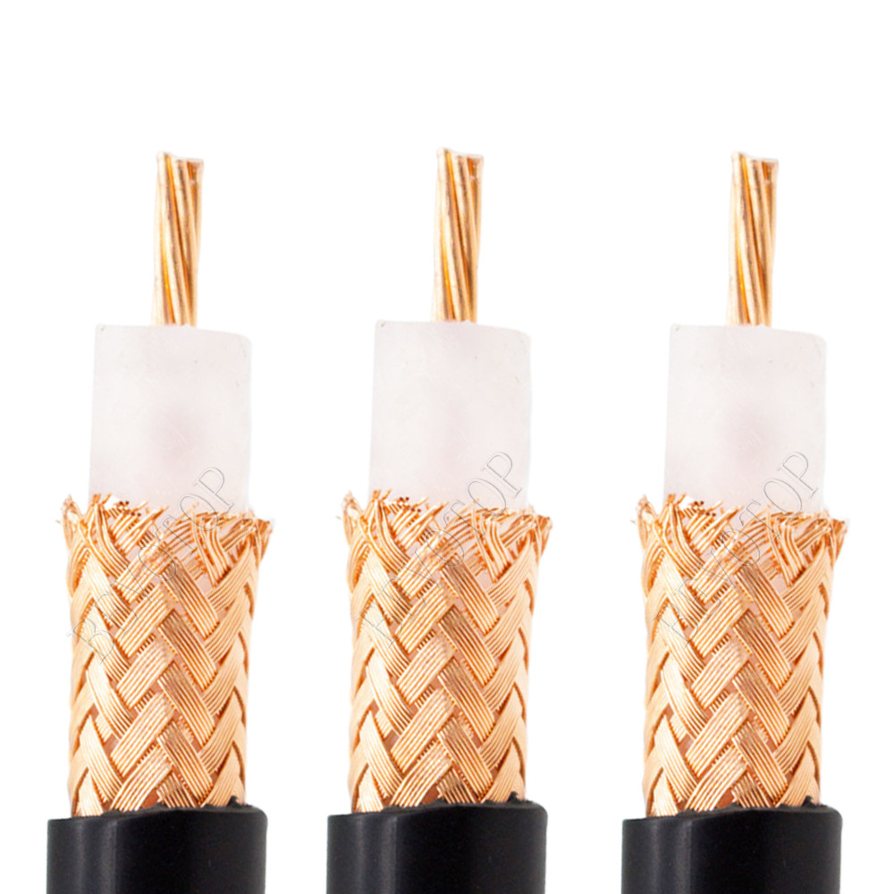 RG213 Cable 50 Ohm 50-7 RF Coaxial Pigtail High Quality Low Loss RG-213 RF Coaxial Cable Jumper Cord