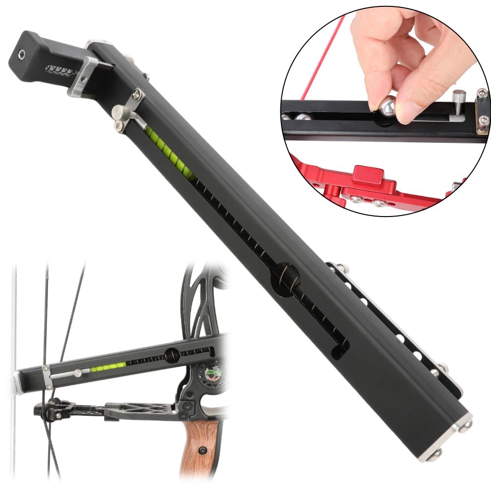 Dual-use Compound Bow Steel Balls Launcher Shooting 12 Rounds Capacity Continuous Fire Aluminium
