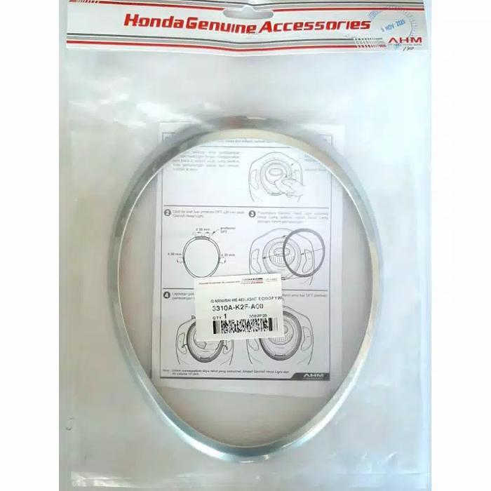 Garnis Lampu Depan Honda Scoopy 2021