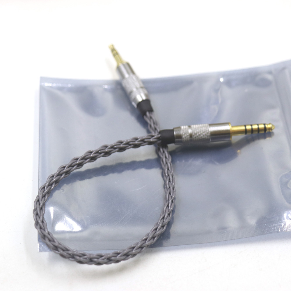 Hifi 4.4mm to 3.5mm Audio cable Silver plated 4.4mm Balance to 3.5 mm aux jack Balanced Audio