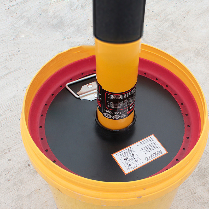 56/60 Universal Grease Suction Plate Oil Suction Pan Grease Butter Gun Aid Accessories Leak-proof