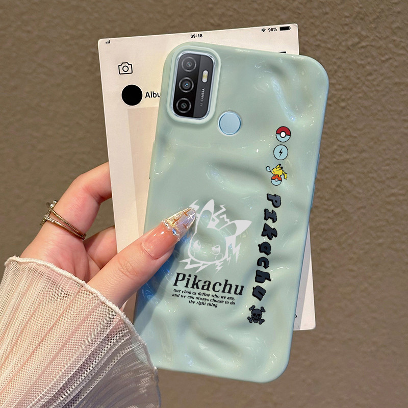 Casing Hp Untuk OPPO A53 2020 A33 2020 A53s A32 A11s Case Casing HP Softcase Silikon ponsel Anti-sid