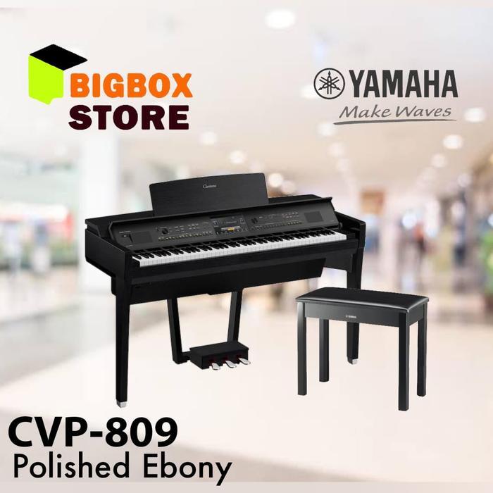 Yamaha Clavinova CVP-809 / CVP809 / CVP 809 Polished Ebony Original