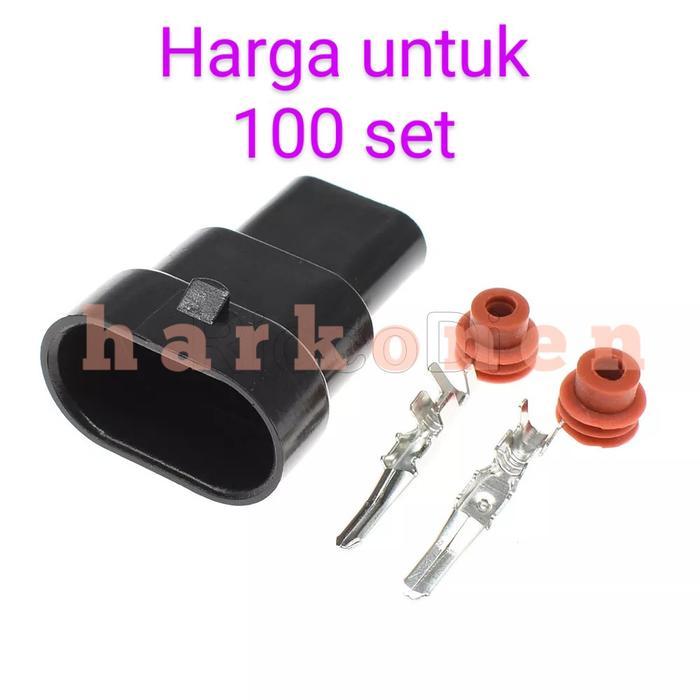 Grosir - Soket Lampu Male Universal Hb3 Hb4