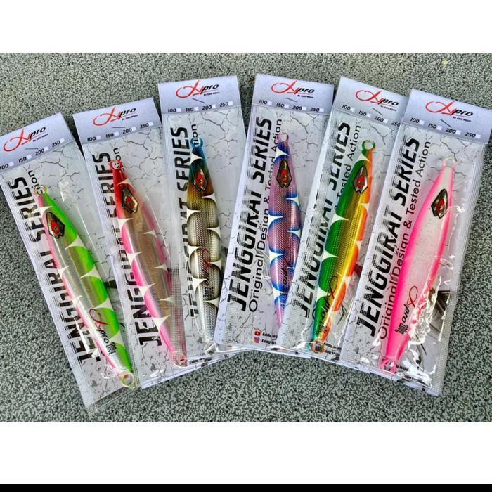 METAL JIG XPRO JENGGIRAT SERIES 150gr