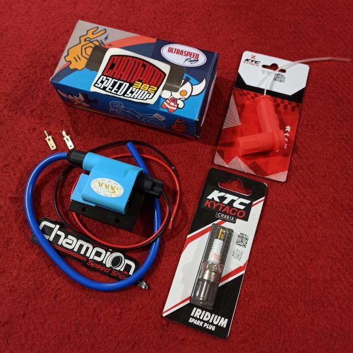 Paket Koil Cop Busi Iridium Ktc Kytaco Vario 125 Vario 150