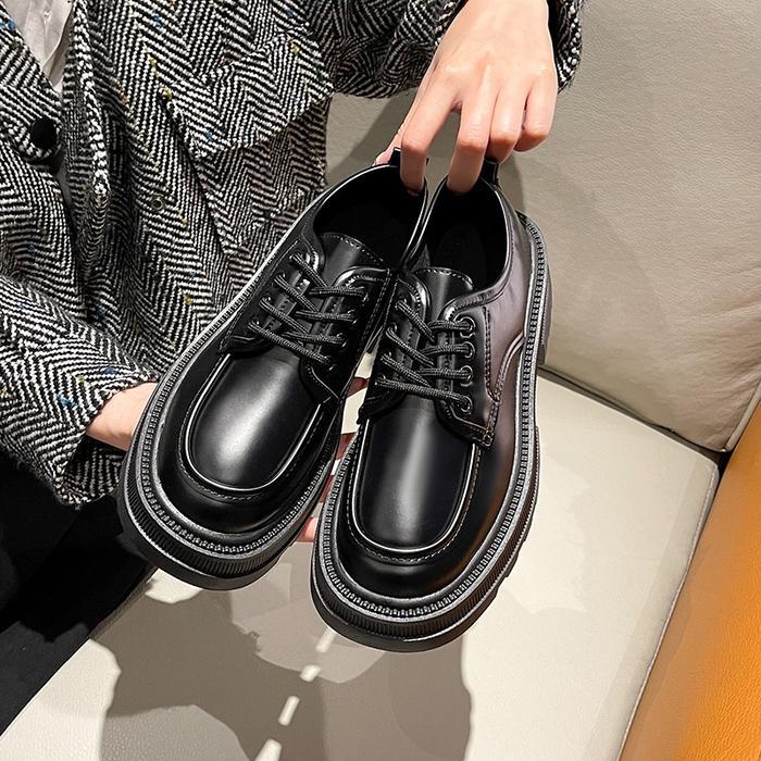 Top P056 Sepatu Boots Wanita Docmart Kasual Shoes - Tinggi Hak 5cm