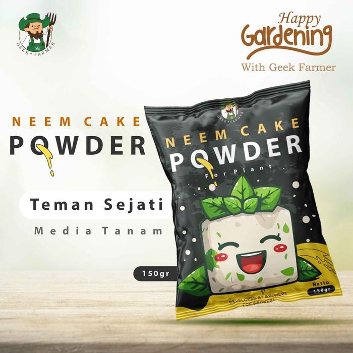 Geek Farmer - Neem Cake 150gr Pestisida Organik Pembasmi Hama Tanaman