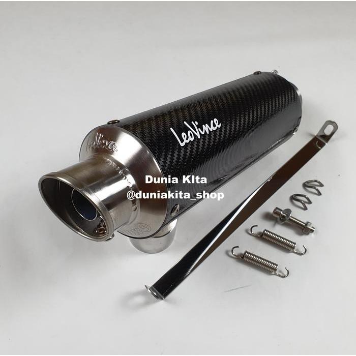 Knalpot Leovince Gp Corsa Carbon Import Universal