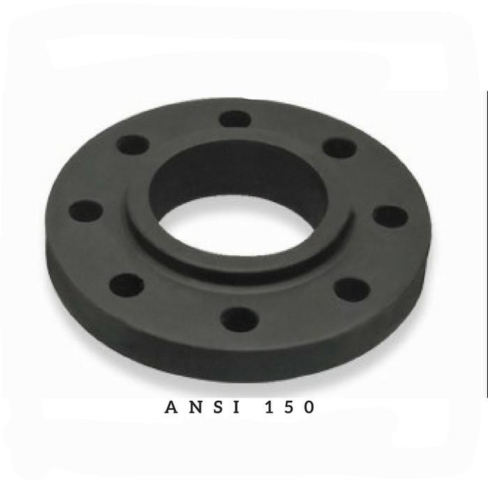 Ready Flange ANSI 150 4"inch Besi - Flange Carbon Steel ANSI #150