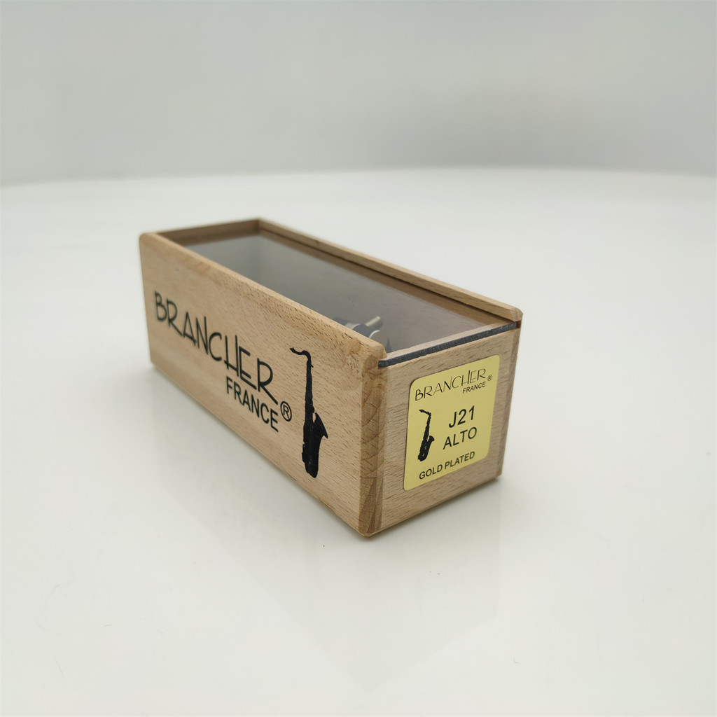 New Arrival Metal Saxophone BRANCHER Brand Brass Plated Size 5 6 7 8 9 For Alto Soprano Tenor Sax