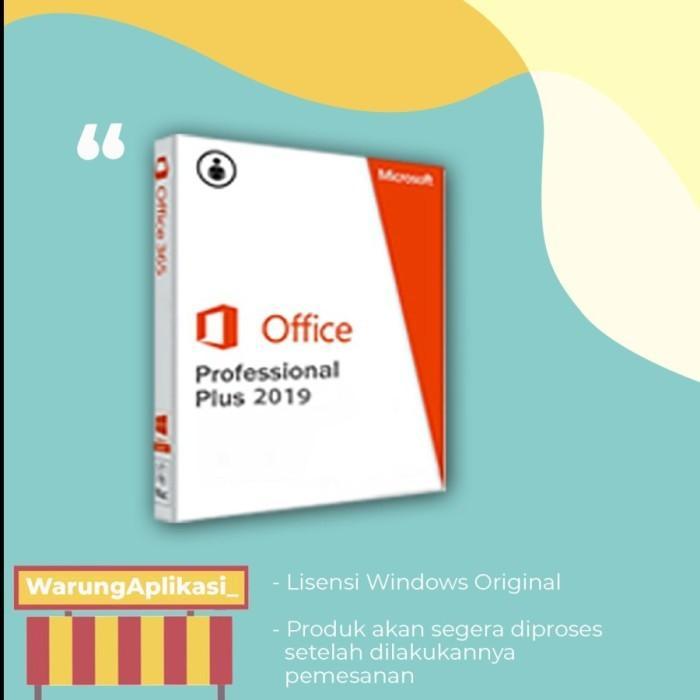 Microsoft Office 2019 Pro Plus Original Lisensi Key