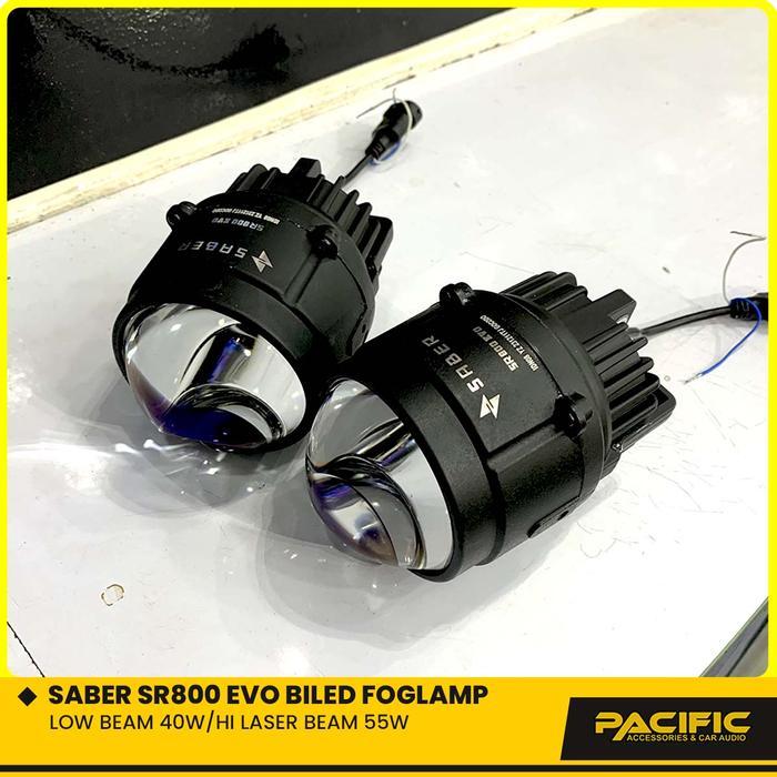 NEW SABER SR800 EVO BILED PROJECTOR FOGLAMP 3 INCH