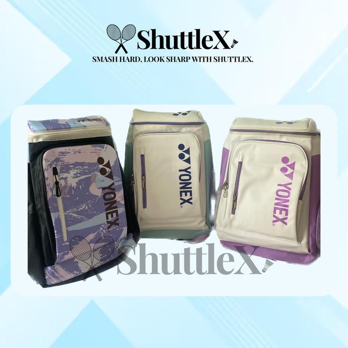 Tas Badminton Yonex Cewe Cowo Ransel Bulutangkis Terlaris