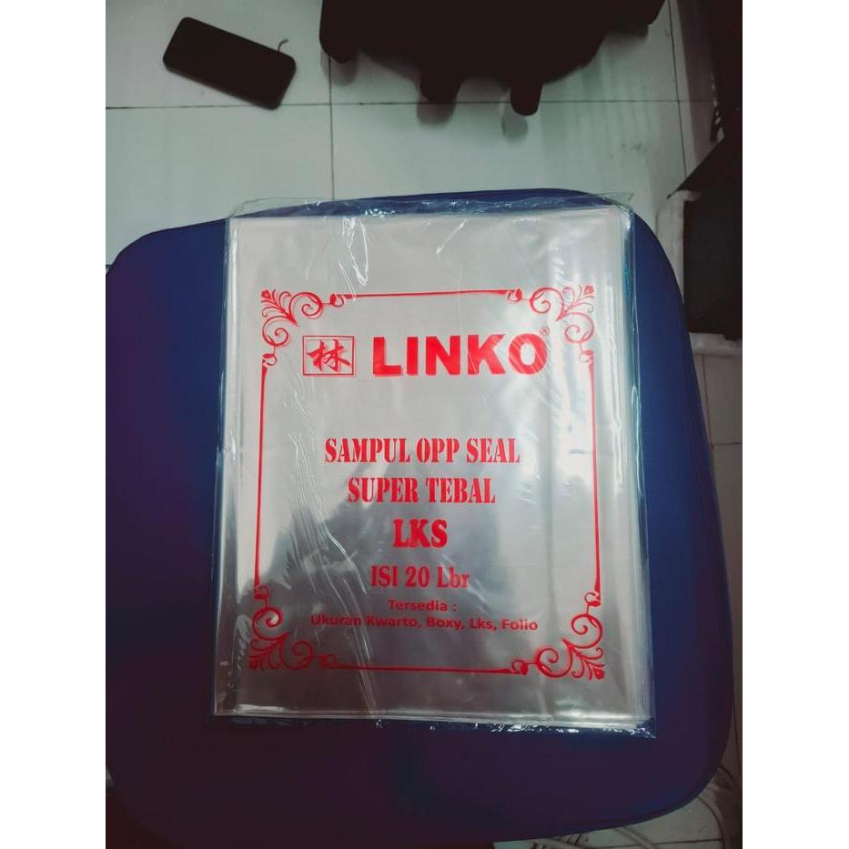 SAMPUL PLASTIK LINKO LKS ISI 20 LEMBAR/SAMPUL PLASTIK LKS